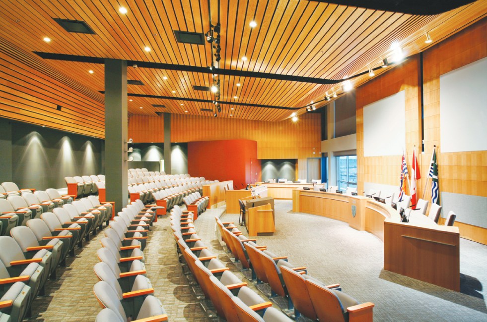 Township of Langley Civic Facility - Council Chambers