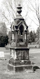 West family monument, Fort Langley Cemetery. Photograph by Ron Bryson